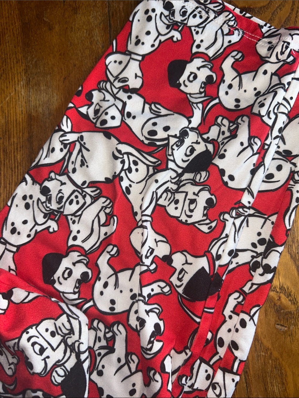 Disney Red Dalmatian Print Leggings - Picture 3 of 5